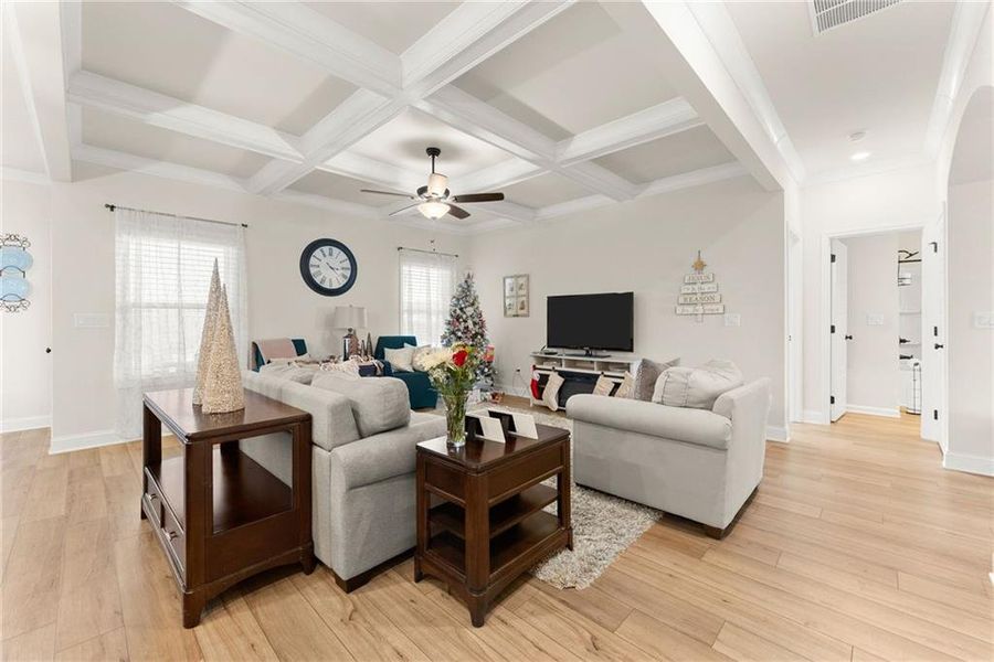 Furnished interior view inside a new home in , Auburn (Image 19).