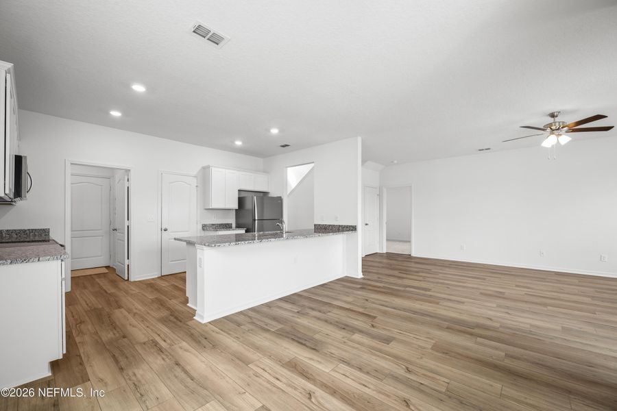 Furnished interior view inside a new home in Westport Landing, Jacksonville (Image 6).
