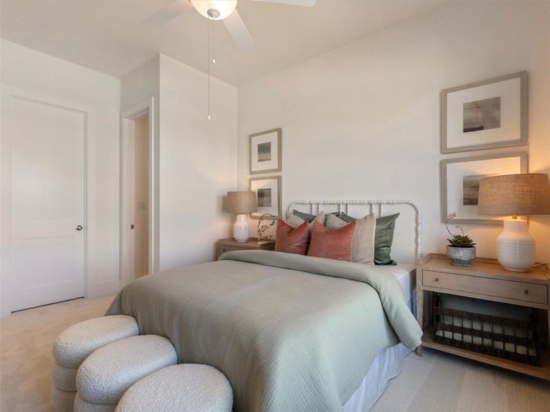Furnished interior view inside a new home in , Smithville (Image 38).