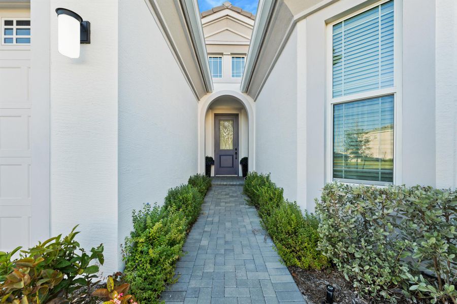 Exterior details and patio area of a home in , Westlake (Image 17).