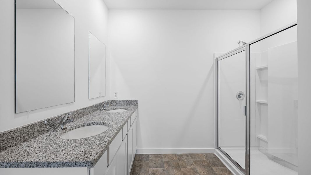Furnished interior view inside a new home in Hillcrest Landing, McDonald (Image 8).