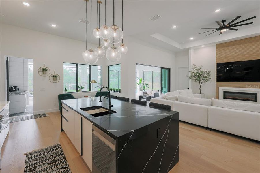 Furnished interior view inside a new home in , Port Charlotte (Image 28).
