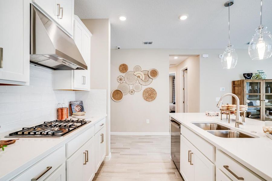 Furnished interior view inside a new home in Ardisia Park, New Smyrna Beach (Image 9).