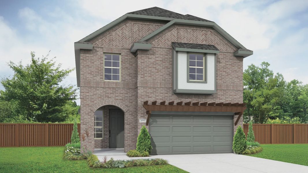 Contemporary residential home design with innovative architecture.
