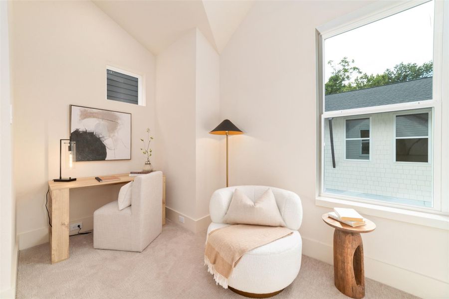 Furnished interior view inside a new home in , Houston (Image 40). Furnished interior view inside a new home in , Houston (Image 40).