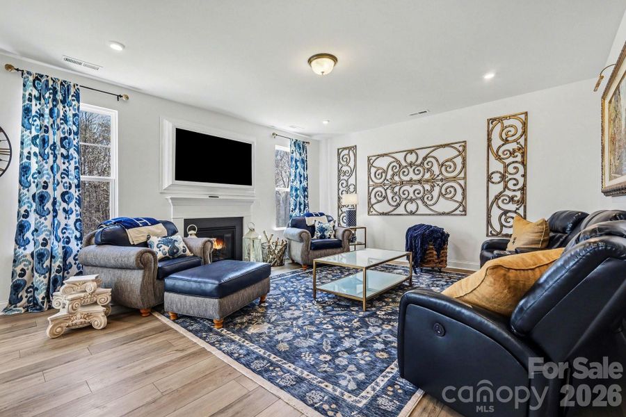 Furnished interior view inside a new home in Lakeside Glen, York (Image 9).