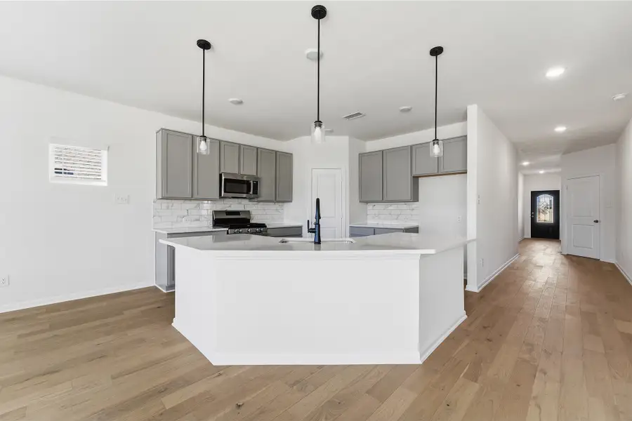 Furnished interior view inside a new home in Pebblebrook, Sherman (Image 10).