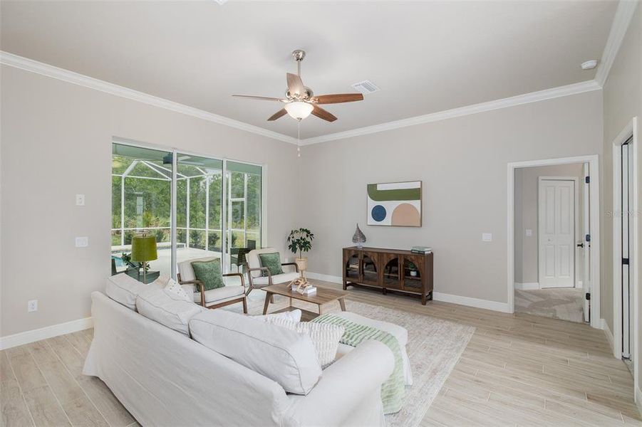Furnished interior view inside a new home in , Homosassa (Image 45).