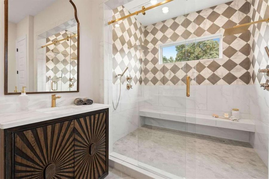 Furnished interior view inside a new home in , Roopville (Image 19).