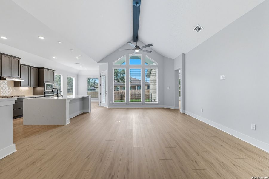 Spacious, unfurnished interior of a new home in The Reserve at Potranco Oaks, Castroville (Image 15). Spacious, unfurnished interior of a new home in The Reserve at Potranco Oaks, Castroville (Image 15).