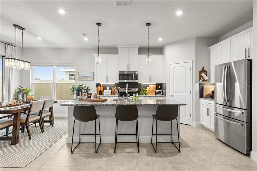Furnished interior view inside a new home in , St. Cloud (Image 4).