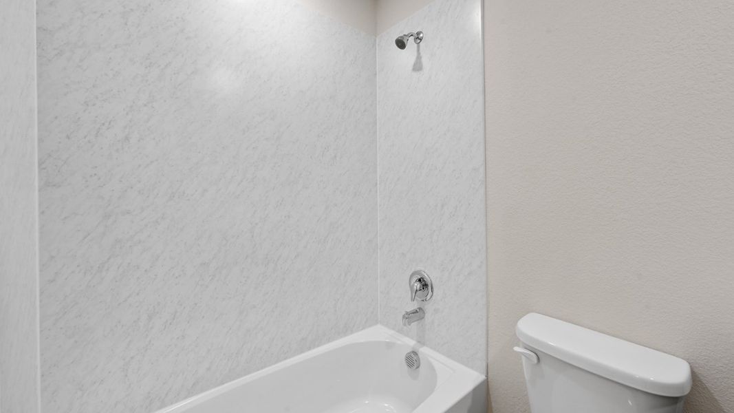 Furnished interior view inside a new home in Wildcat Ranch, Crandall (Image 15).