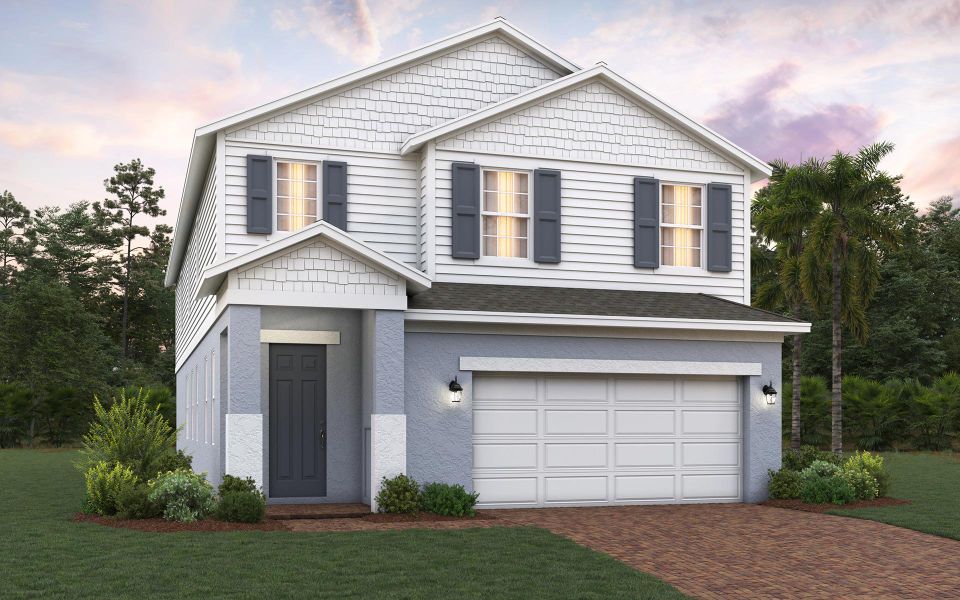 Wekiva Elevation 3 with Stucco Wekiva Elevation 3 with Stucco