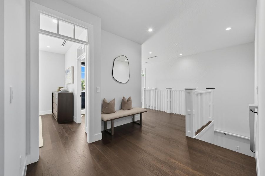 Furnished interior view inside a new home in , Palm Beach Gardens (Image 7).