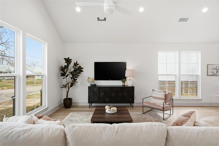 Furnished interior view inside a new home in , Waco (Image 13). Furnished interior view inside a new home in , Waco (Image 13).