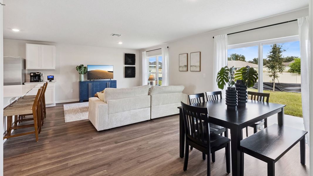 Furnished interior view inside a new home in Willowbrook South, Winter Haven (Image 19).