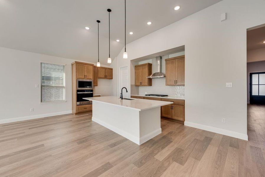 Furnished interior view inside a new home in Wildflower Ranch, Justin (Image 12). Furnished interior view inside a new home in Wildflower Ranch, Justin (Image 12).