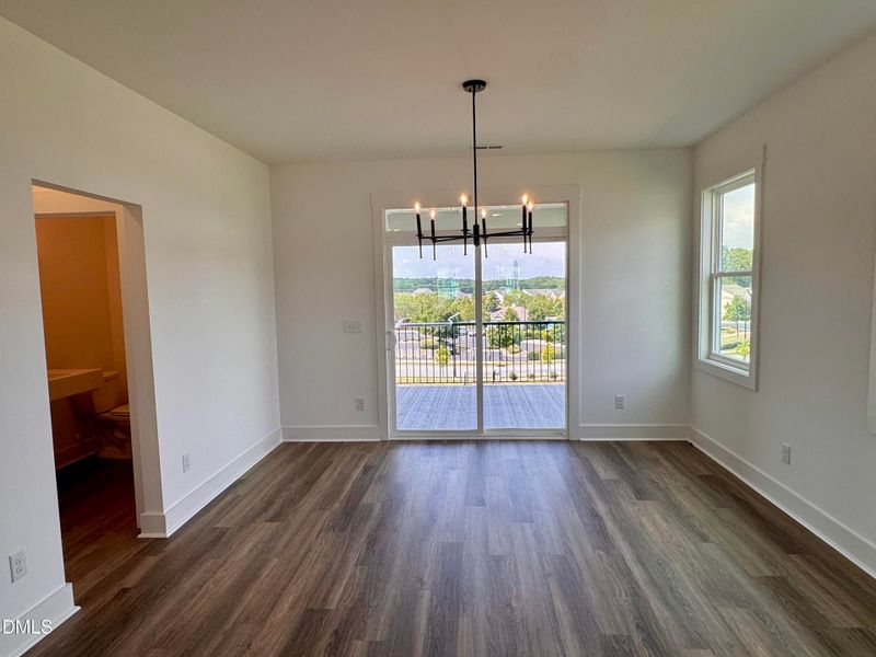 Spacious, unfurnished interior of a new home in Page Townes, Morrisville (Image 16).