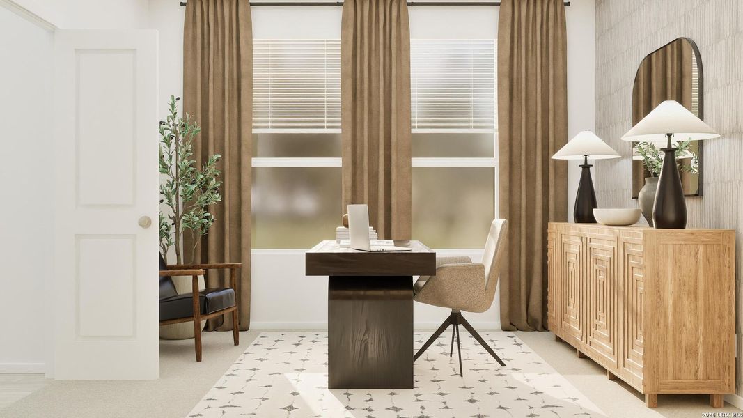Furnished interior view inside a new home in Grace Valley, Marion (Image 43).