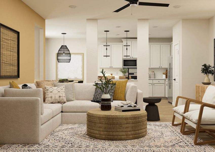 The large family has enough space for all your needs. The large family has enough space for all your needs.