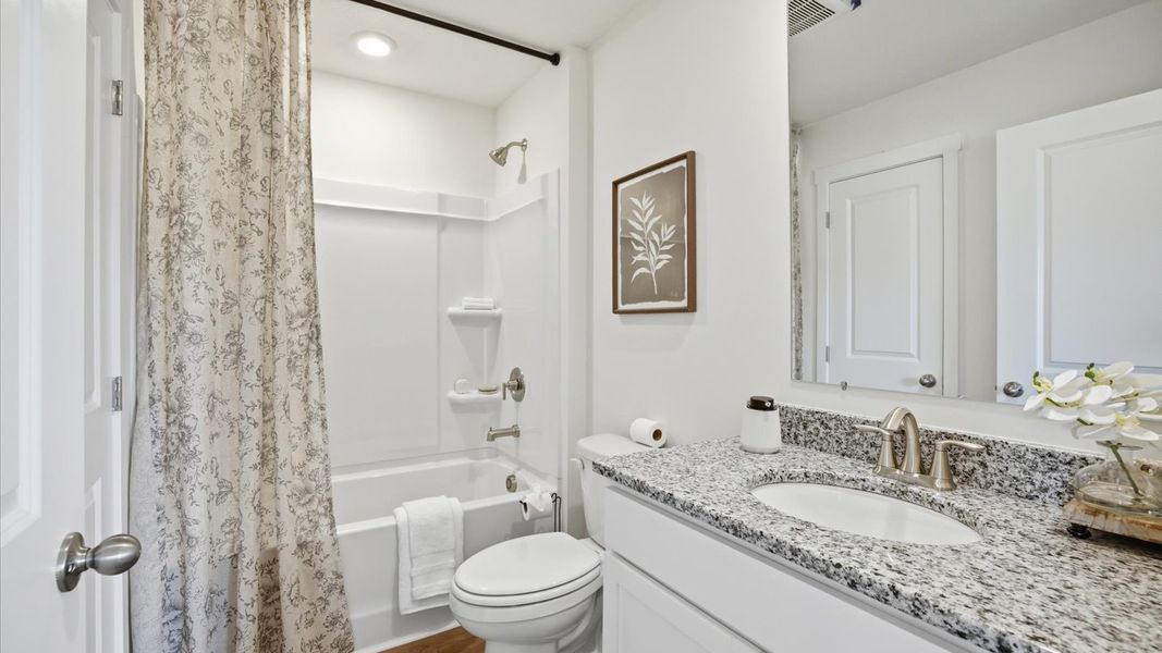Furnished interior view inside a new home in Macon Townhomes, Seymour (Image 28).