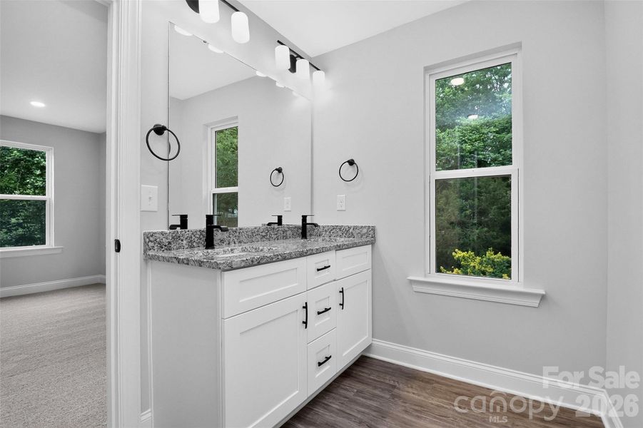 Furnished interior view inside a new home in , Belmont (Image 16).