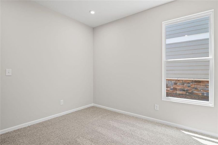 Spacious, unfurnished interior of a new home in Laurel Farms, Dallas (Image 36). Spacious, unfurnished interior of a new home in Laurel Farms, Dallas (Image 36).
