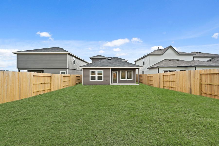 Exterior details and patio area of a home in Maple Woods, Hockley (Image 3).