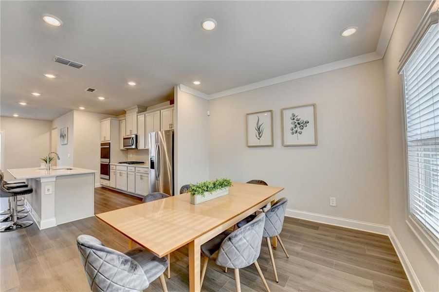 Furnished interior view inside a new home in , Lawrenceville (Image 5).