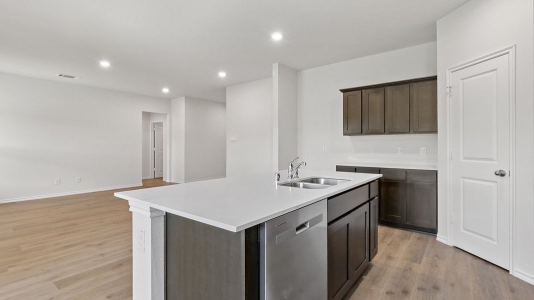 Furnished interior view inside a new home in Waverly Estates, Josephine (Image 7).