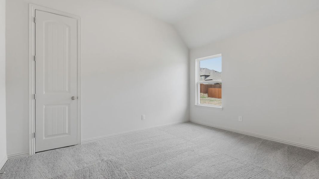 Furnished interior view inside a new home in Thompson Farms, Van Alstyne (Image 17).