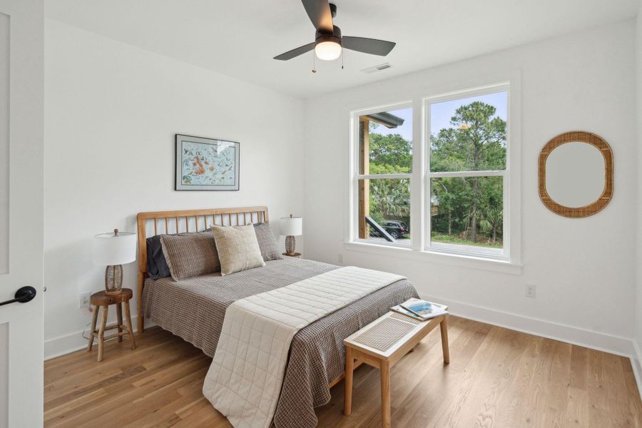 Furnished interior view inside a new home in , Folly Beach (Image 22).