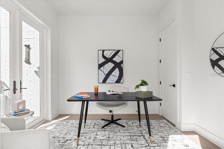 Furnished interior view inside a new home in , Orlando (Image 5). Furnished interior view inside a new home in , Orlando (Image 5).