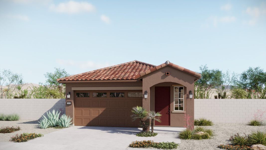 Spanish Elevation – Terraza | Mira Vista at Victory in Buckeye, AZ by Landsea Homes