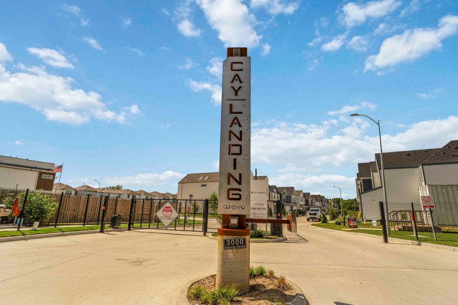Cay Landing Gated Community Entry