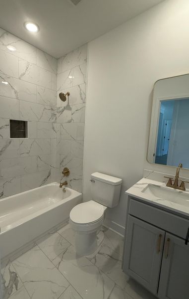 Furnished interior view inside a new home in , St. Matthews (Image 9).