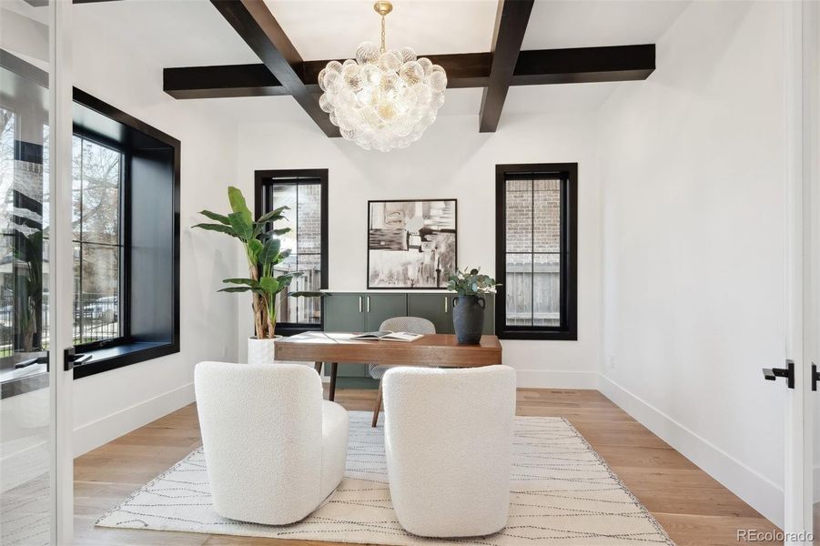 Furnished interior view inside a new home in , Denver (Image 16).