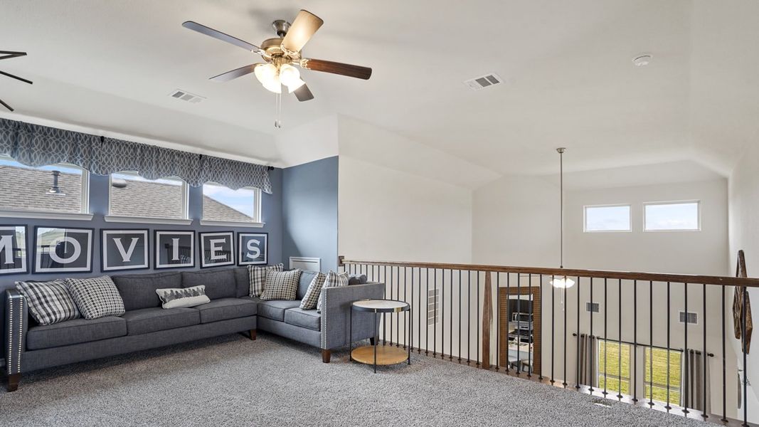 Representative furnished interior of a home built from the Galena by D.R. Horton in Lakewood Trails, Forney (Image 14). Representative furnished interior of a home built from the Galena by D.R. Horton in Lakewood Trails, Forney (Image 14).