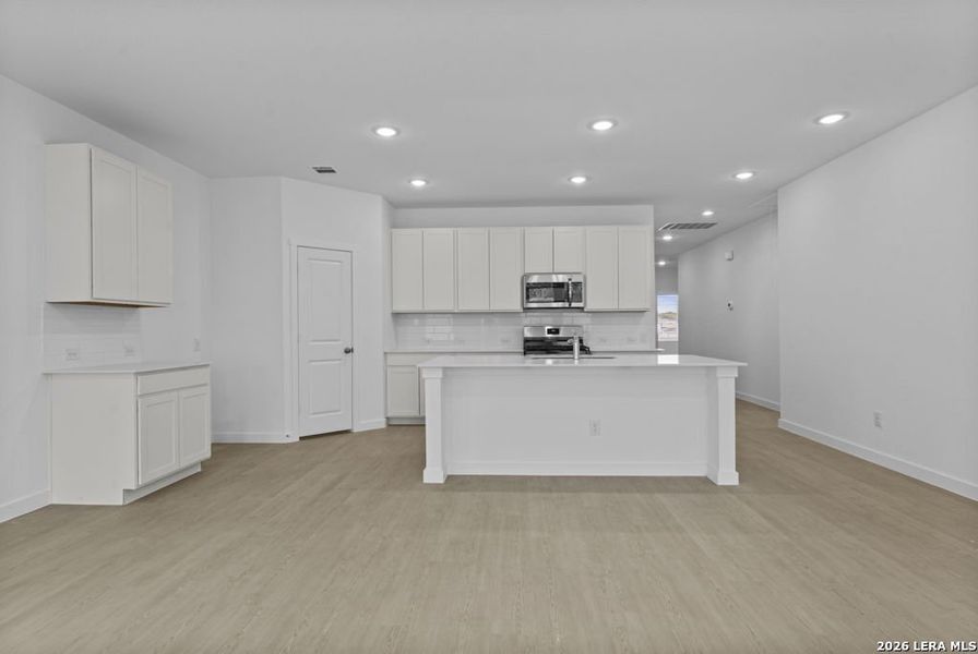 Furnished interior view inside a new home in Sky Ranch, New Braunfels (Image 4).