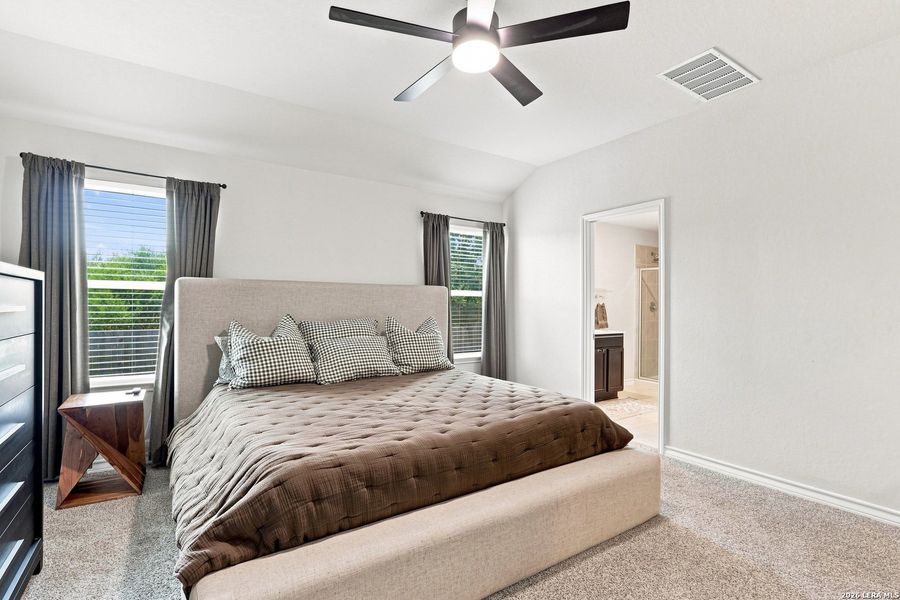 Furnished interior view inside a new home in Redbird Ranch, San Antonio (Image 17).
