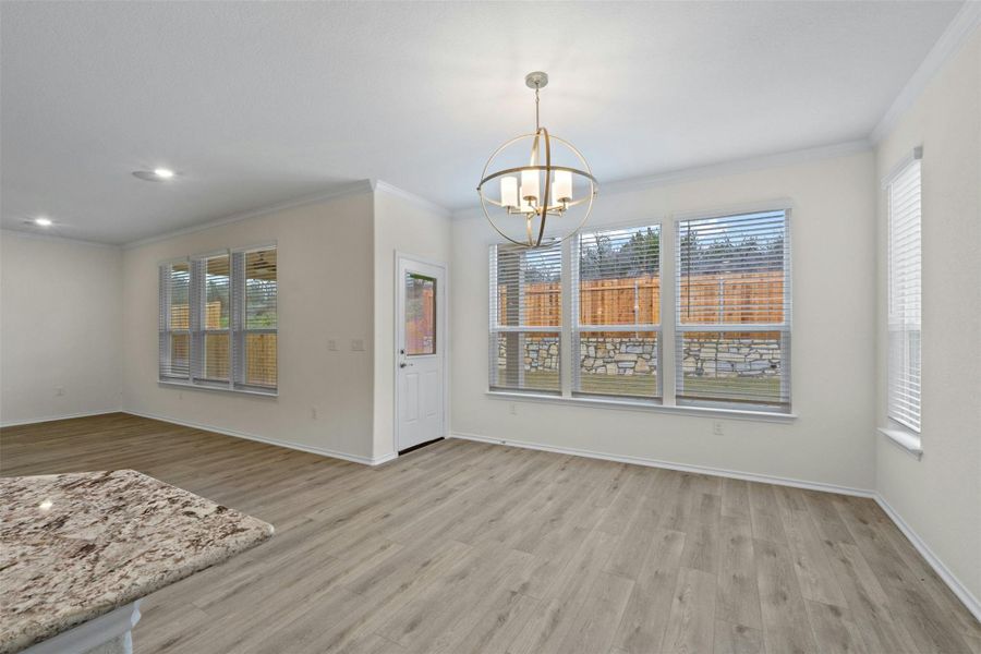 Spacious, unfurnished interior of a new home in McKinney Crossing, Austin (Image 30). Spacious, unfurnished interior of a new home in McKinney Crossing, Austin (Image 30).