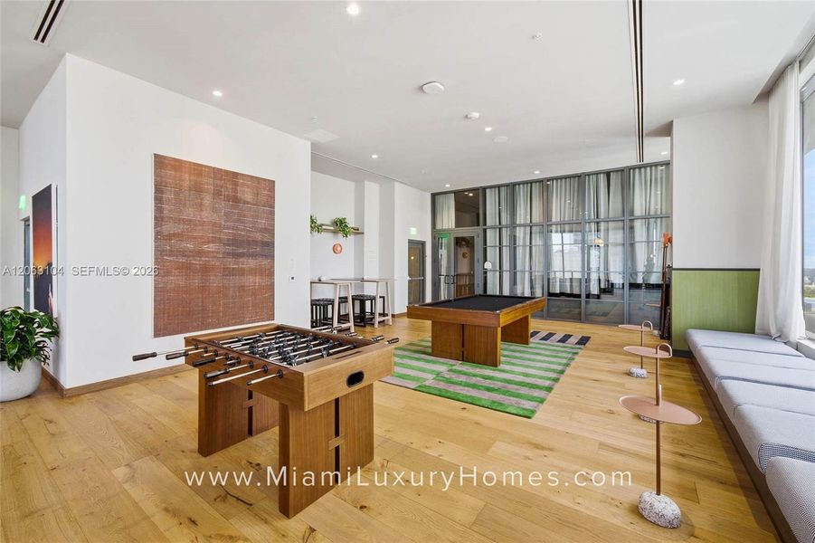 Furnished interior view inside a new home in , Miami (Image 16).