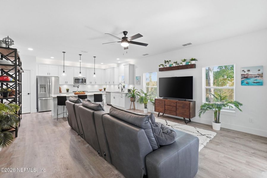 Furnished interior view inside a new home in , Jacksonville (Image 8).