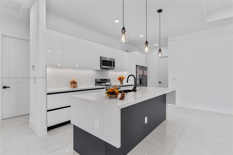 Furnished interior view inside a new home in , Lehigh Acres (Image 11).