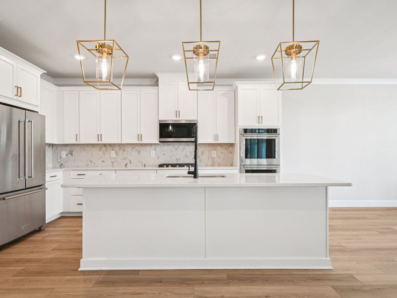 Furnished interior view inside a new home in Vines at Mill Creek - Legacy Series, Braselton (Image 5).