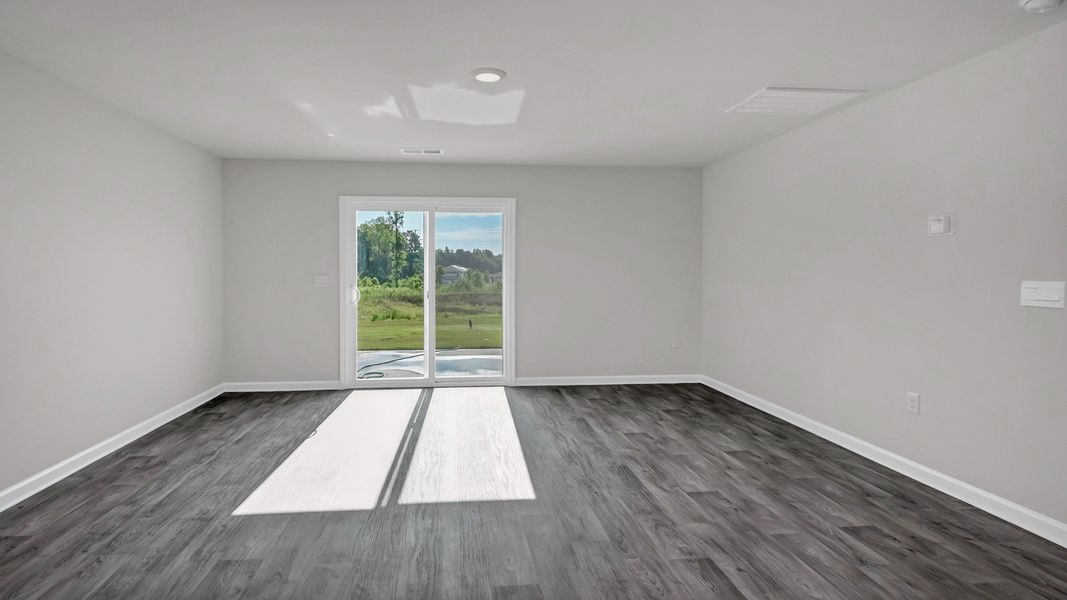 Representative unfurnished interior of a home built from the ROBIE by D.R. Horton in Ferry Grove, Lexington (Image 24).