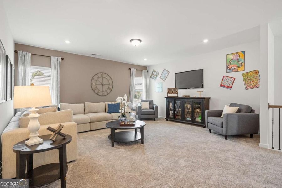 Furnished interior view inside a new home in Cobblestone Crossing Commons, Byron (Image 23).