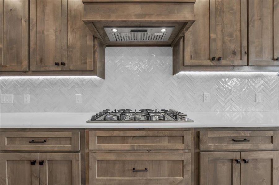 Close-up of interior finishes inside a home in , Robinson (Image 21). Close-up of interior finishes inside a home in , Robinson (Image 21).