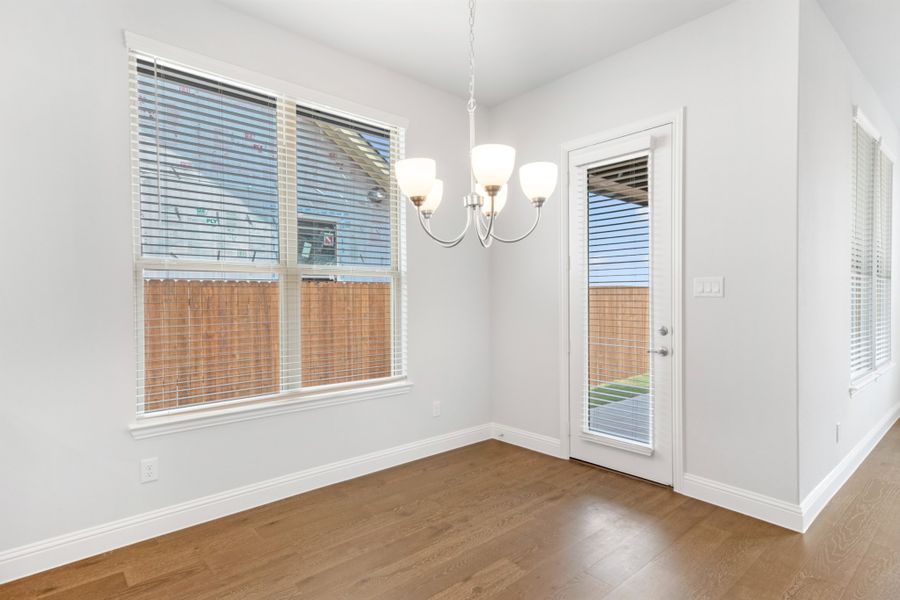 Representative unfurnished interior of a home built from the Colorado Executive by UnionMain Homes in Wildflower Ranch, Justin (Image 19).