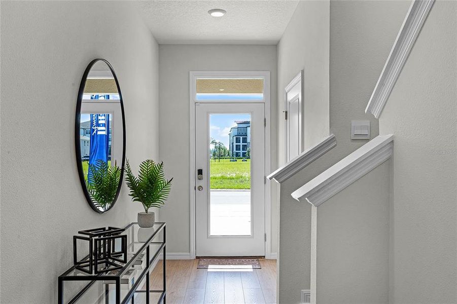 Furnished interior view inside a new home in Nona West, Orlando (Image 23). Furnished interior view inside a new home in Nona West, Orlando (Image 23).
